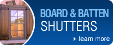 Board & Batten Shutters