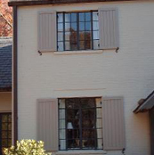 Beige Shutters in Acworth, GA